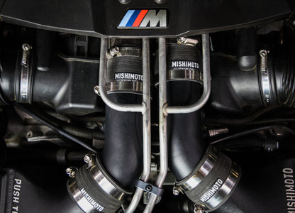 Mishimoto 12-16 BMW F10 M5 Intercooler Pipe Kit Micro Wrinkle Black MMICP-F10-12MWBK MMICP-F10-12MWBK User 1