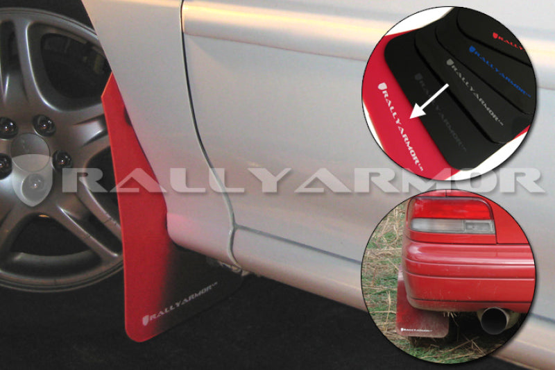Rally Armor 93-01 UR Impreza RED Rally Mud flap White Logo MF2-UR-RD/WH User 1