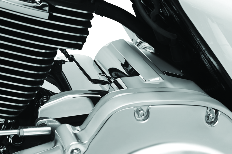 Kuryakyn Precision Transmission Top Cover 17-Up Touring Models Chrome 6415 6415 User 1