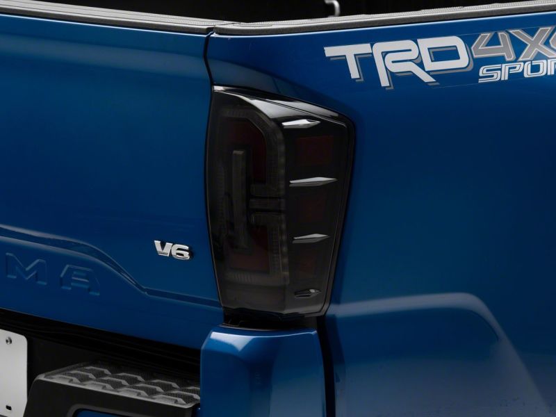 Raxiom 16-23 Toyota Tacoma LED Tail Lights- Blk Housing (Smoked Lens) TT32385 TT32385 Photo - Close Up