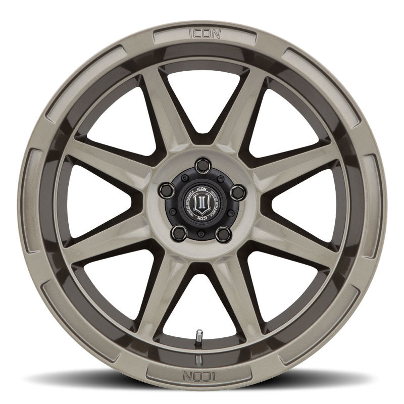 ICON Bandit 20x10 6x135 -24mm Offset 4.5in BS Gloss Bronze Wheel 6020106345BG 6020106345BG Photo - Close Up