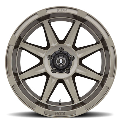 ICON Bandit 20x10 6x5.5 -24mm Offset 4.5in BS Gloss Bronze Wheel 6020108345BG 6020108345BG Photo - Close Up