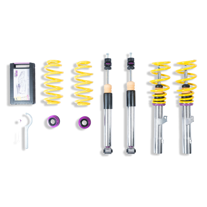 KW Coilover Kit V3 2018+ VW Tiguan (MQB) FWD/AWD w/o Electronic Dampers 352800BB 352800BB Photo - Primary