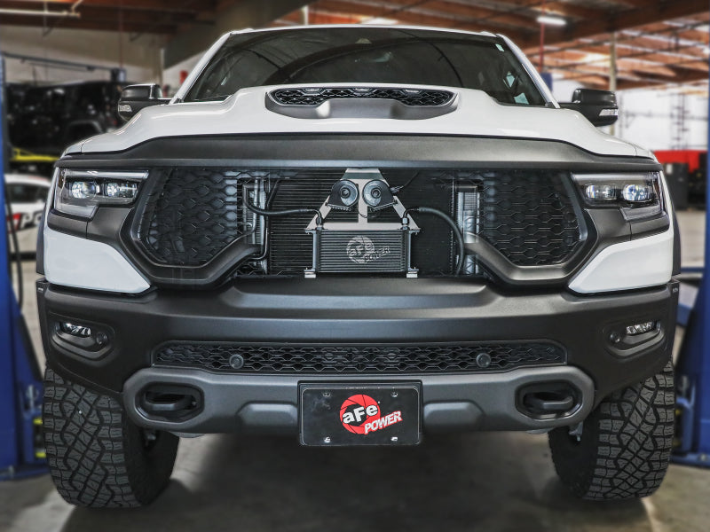 aFe 21-23 Dodge Ram 1500 TRX V8 6.2L Bladerunner Auto Transmission Oil Cooler Kit 46-80006 46-80006 Photo - Mounted