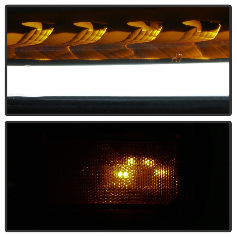 SPYDER xTune 14-17 Toyota Tundra DRL LED Light Bar Proj Headlights - Black Smoke (PRO-JH-TTU14-LB-BSM) 9043031 9043031 Photo - Unmounted