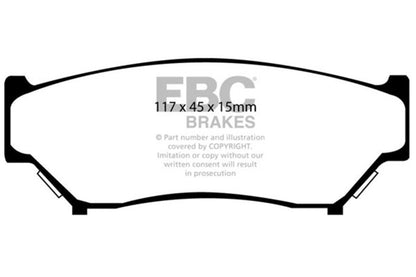 EBC Disc Brake Pad Set UD807 Photo - Primary