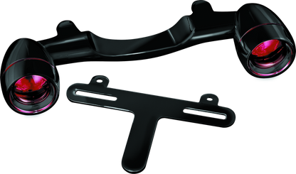 Kuryakyn Bullt Accent Lt Rear Bar Blk 5405 5405 Photo - Primary