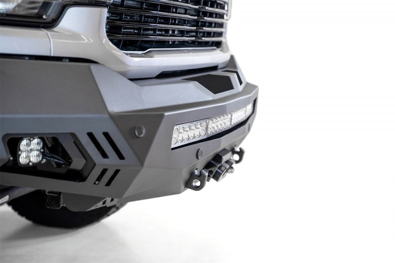 Addictive Desert Designs 19-20 RAM 2500/3500 Hammer Black Stealth Fighter Front Bumper F561423030103 F561423030103 Photo - Mounted