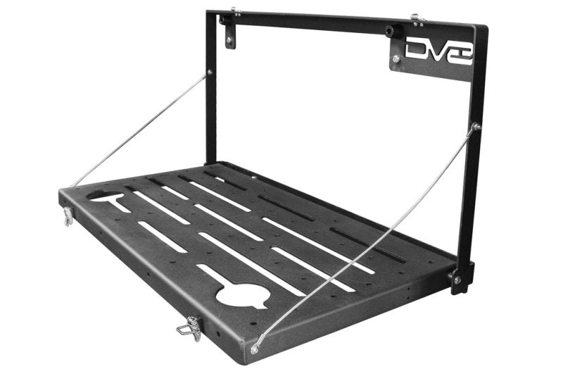 DV8 Jeep JL Tailgate Mounted Table (Trail Table) - Black TTJL-01 TTJL-01 Photo - Primary