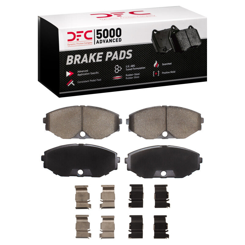 DFC DFC 5000 Advanced Semi Met Brake Pads Brakes, Rotors & Pads Brake Pads - OE main image