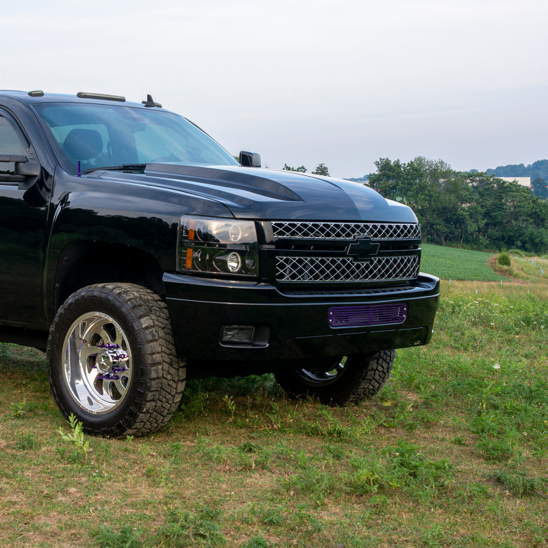 Wehrli 11-14 Chevrolet Silverado 2500/3500 HD / Duramax LML Bumper Grille - Fine Texture Black WCF100285-FTB WCF100285-FTB User 3