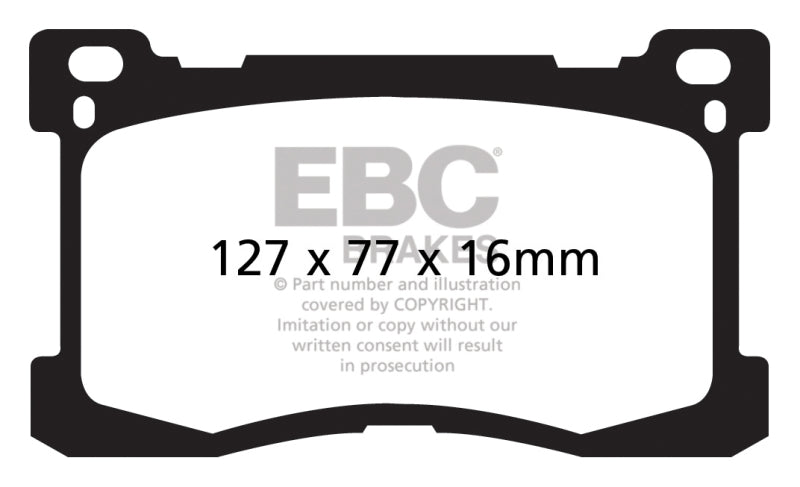 EBC Disc Brake Pad Set DP21882 Photo - Primary