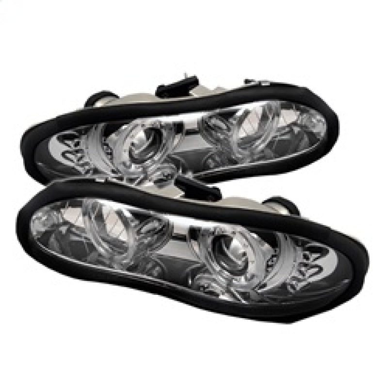 Spyder Chevy Camaro 98-02 Projector Headlights LED Halo LED Chrm - Low H1 PRO-YD-CCAM98-HL-C 5009241 5009241 Photo - Primary