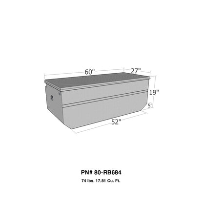 Westin/Brute Chest 60in Xtra Wide - Aluminum 80-RB684 80-RB684 Photo - Unmounted