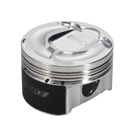 Manley Performance Ford 2.0L EcoBoost 87.5mm STD Size Bore 9.3:1 Dish Piston Set 636000C-4 Photo - Primary