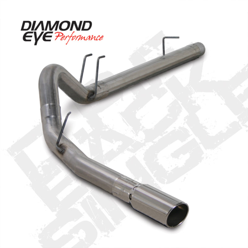 Diamond Eye Performance Diamond Eye KIT 4in DPF-BACK SGL SS 08-09 6 4L F250/F350 PCKGD BX46X14X14OD EL-PL 44inX13 5inX13 5in K4360S K4360S Photo - Primary