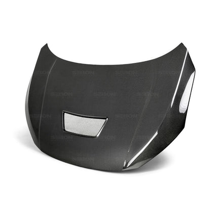 Seibon Carbon Fiber Hood for 2017-2021 Honda Civic Type R HD17HDCVR-CV Photo - Primary