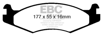 EBC Disc Brake Pad Set DP41785R Photo - Primary
