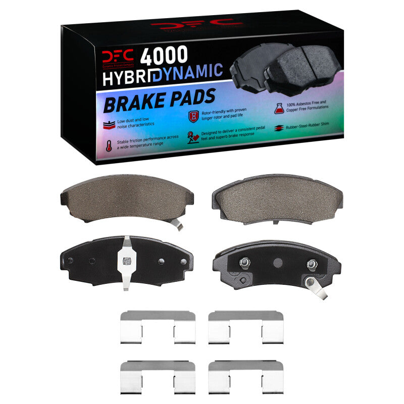 DFC DFC 4000 HybriDynamic Brake Pads Brakes, Rotors & Pads Brake Pads - OE main image