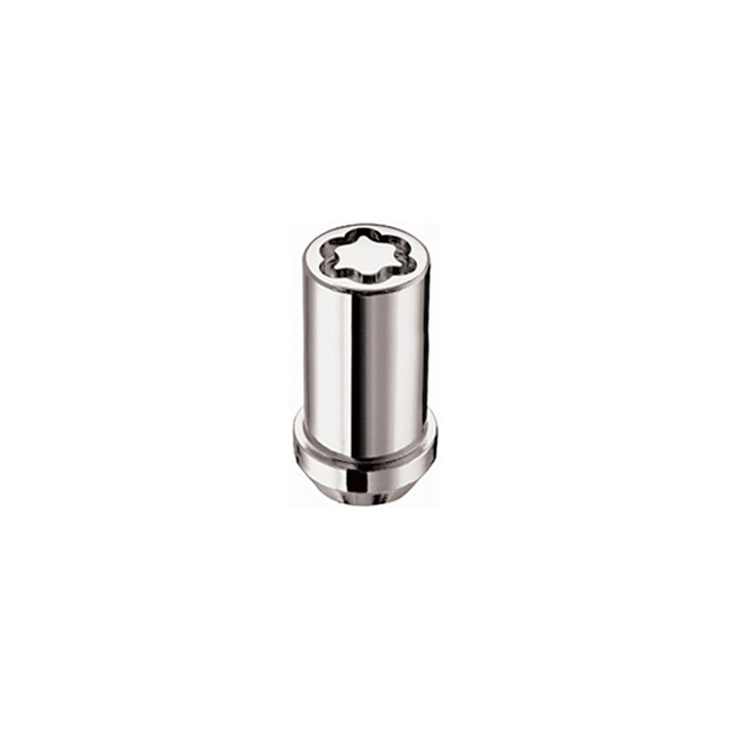 McGard Wheel Lock Nut Set - 5pk. (Cone Seat Tuner) M14X1.5 / 22mm Hex / 1.648in OAL - Chrome 25515 25515 Photo - Primary
