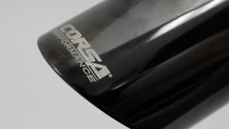 Corsa Single Universal 2.5in Inlet / 3in Outlet Black PVD Pro-Series Tip Kit TK001BLK TK001BLK Photo - Unmounted