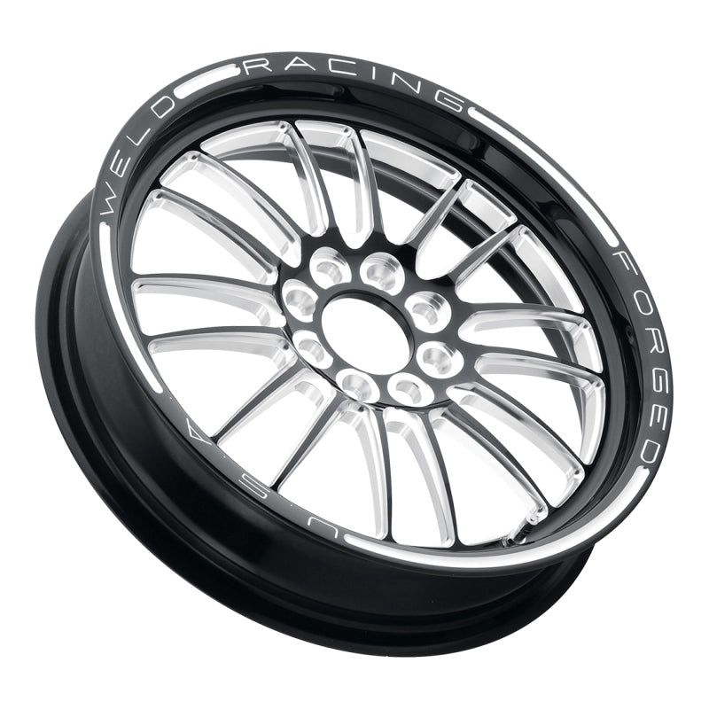 Weld Tuner Import 15x3.5 / 4x100mm BP / 2.25in. BS 1-Piece Black Wheel 778B-15022 778B-15022 Photo - Primary