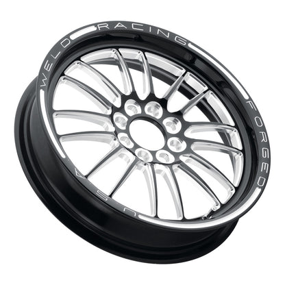 Weld Tuner Import 15x3.5 / 4x100mm BP / 2.25in. BS 1-Piece Black Wheel 778B-15022 778B-15022 Photo - Primary