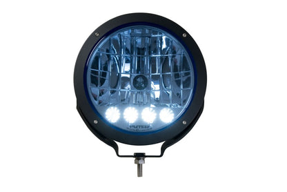 Putco Universal, HID Lamp w/4 LED DayTime Running Lights - 9" Black Housing 231930 Photo - Unmounted