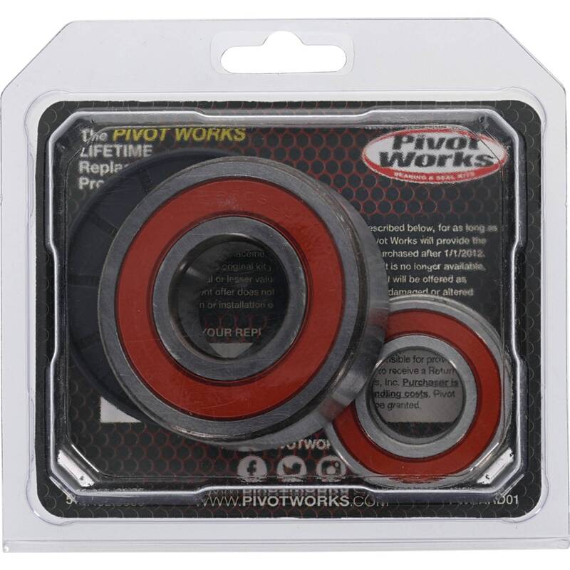 Pivot Works Suzuki Wheel Bearing Kit Premium Bearings 25-1096-P 25-1096-P Photo - Primary