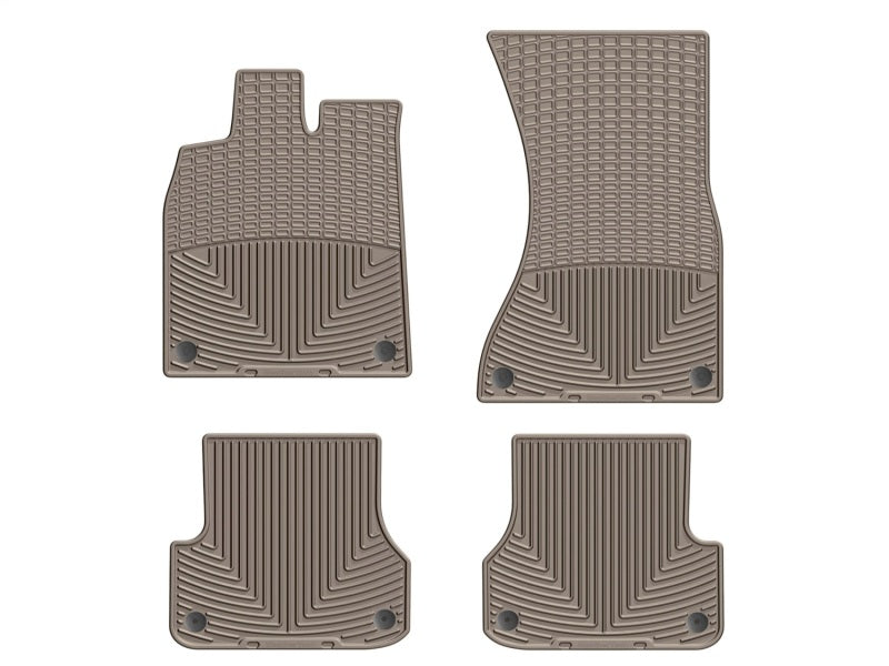 WeatherTech WT Rubber Mats - Front - Tan Floor Mats Floor Mats - Rubber main image