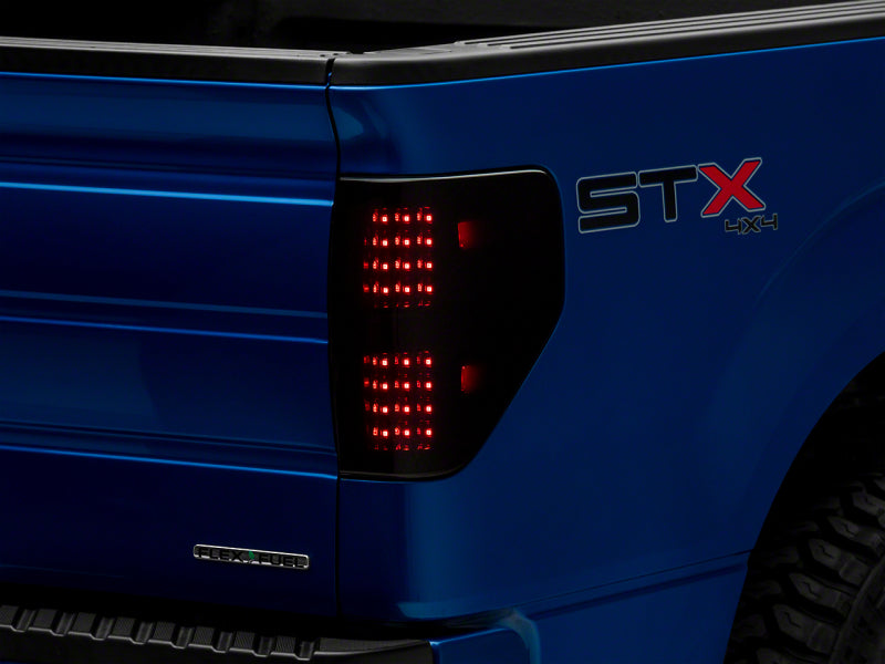Raxiom 09-14 Ford F-150 Styleside Axial Series LED Tail Lights- Blk Housing (Smoked Lens) T565678 T565678 Photo - Primary