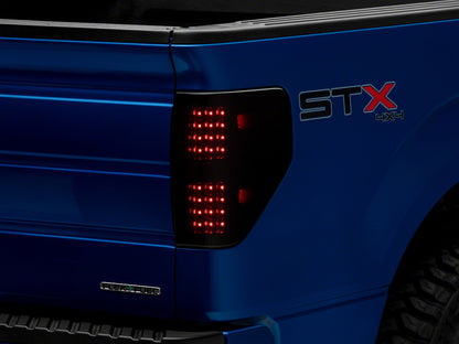 Raxiom 09-14 Ford F-150 Styleside Axial Series LED Tail Lights- Blk Housing (Smoked Lens) T565678 T565678 Photo - Primary