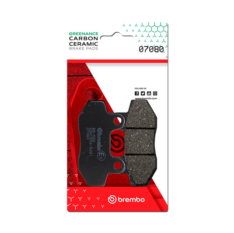 Brembo OE Keeway Ry8/Kymco Nexxon/Peugeot Speedfight/Sachs Madass Carbon Ceramic Brake Pad - Front 07080 07080 User 1