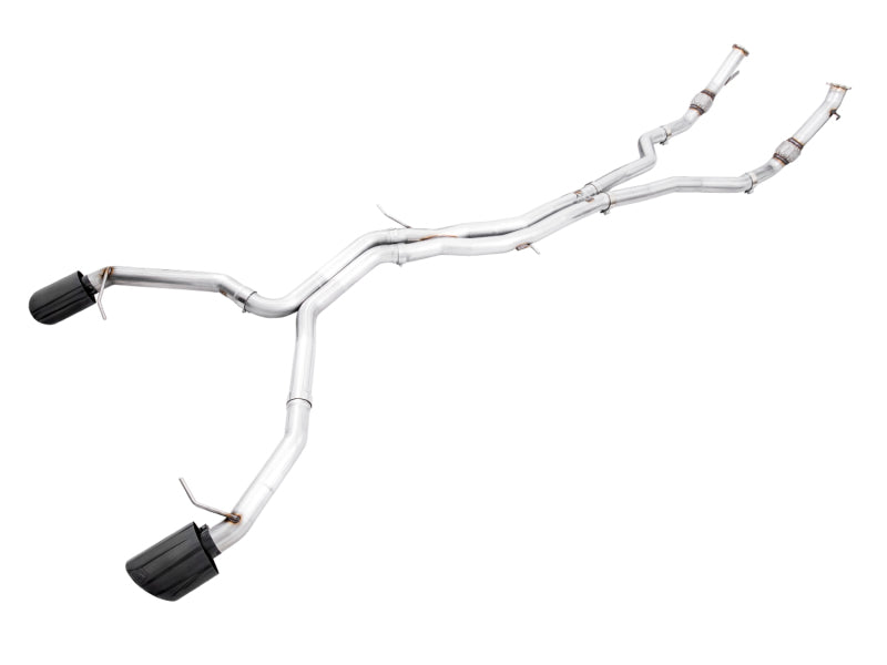 AWE Tuning Audi B9 RS 5 Sportback Track Edition Resonated for Perf Cats Exhaust w/Diamond Black Tips 3015-33116 3015-33116 Photo - Primary