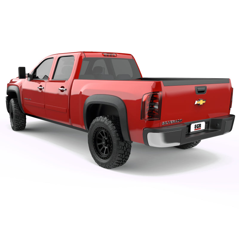 EGR 07-13 Chevrolet Silverado 1500 78.7in Bed Standard Style Fender Flares(Set of 4)- Textured Black BLF2024 BLF2024 Photo - Mounted