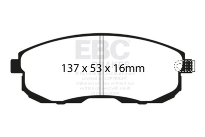 EBC Disc Brake Pad Set DP41636R Photo - Primary