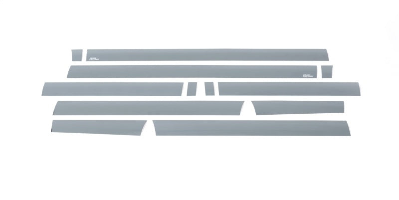 Putco 15-20 Ford F-150 Super Cab 8ft Long Box (4.25in Tall - 12pcs) Black Platinum Rocker Panels 9751443BP 9751443BP Photo - Primary