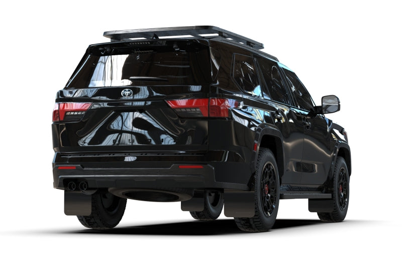 Rally Armor 23-24 Toyota Sequoia Black UR Mud Flap w/ Red Logo MF88-UR-BLK-RD MF88-UR-BLK-RD User 1