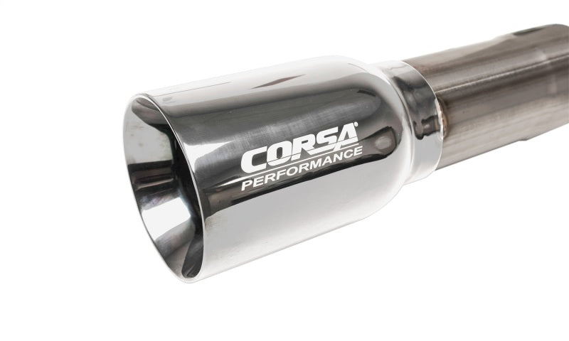 Corsa 07-18 Jeep Wrangler JKU 3.6L/3.8L 2.75in Sport Cat-Back Exhaust w/ 4in American Flag Tips 21122USA 21122USA Photo - Unmounted