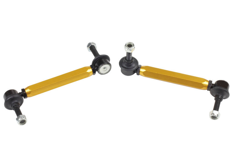 Whiteline Sway Bar Link Kit Heavy Duty Adj Steel Ball Nissan GT-R 2009-2011 KLC173 Photo - Primary