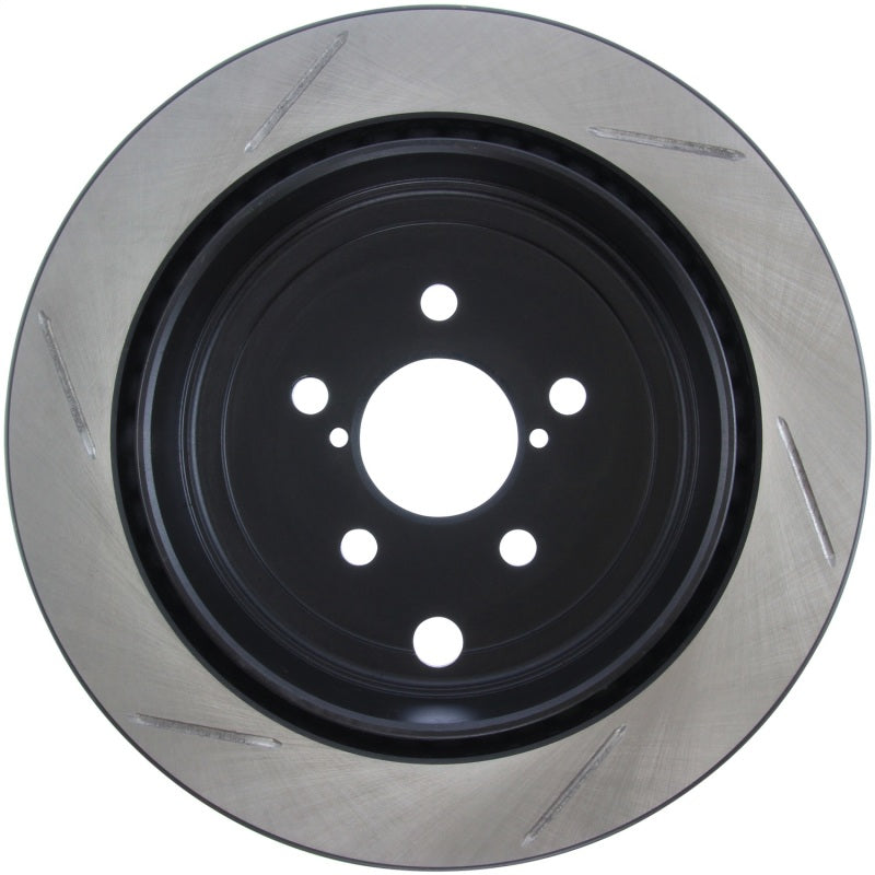 StopTech Rear Slotted Rotors Left Side - FR-S BRZ 126.47031SL Photo - Unmounted