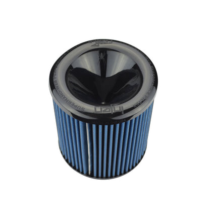 Injen SuperNano Web Dry Air Filter - 3.00 Filter / 6in Base / 6.3in Tall / 5.350in Top X-1103-BB X-1103-BB Photo - out of package