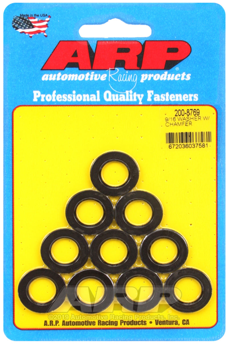 ARP 9/16 ID 1.00 OD Chamfer Washer 200-8769 Photo - Primary