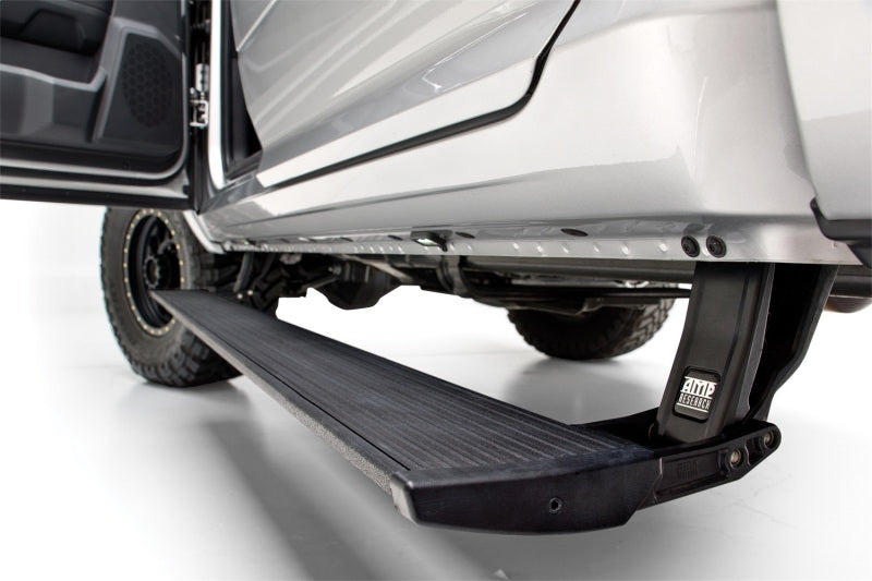 AMP Research 2021 Ford F150 PowerStep Plug N Play - Black 76152-01A 76152-01A Photo - Mounted