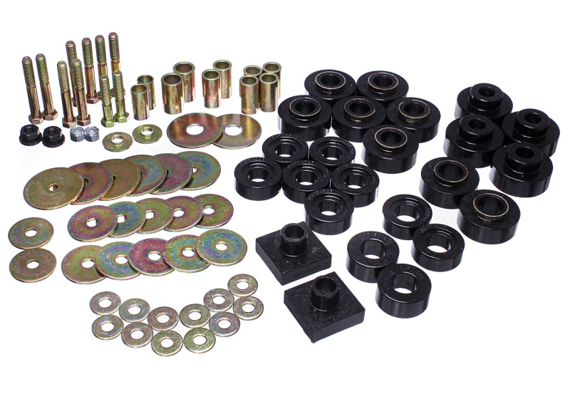Energy Suspension 1968-72 Oldsmobile Cutlass Body Mount Set Black 3.4161G Photo - Primary