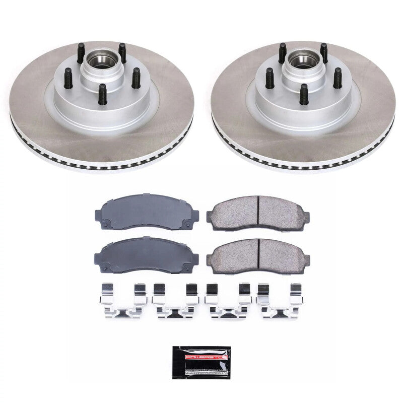 PowerStop Power Stop 01-05 Ford Explorer Sport Trac Front Semi-Coated Rotor Kit SC1920 SC1920 Photo - Primary