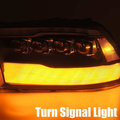 AlphaRex 09-18 Dodge Ram 1500HD NOVA LED Projector Headlights Plank Style Design Chrome w/DRL 880591 880591 User 5
