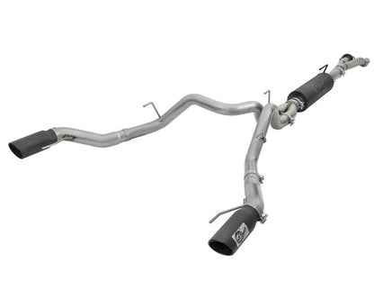 aFe Rebel Series Cat-Back Exhaust System w/ Black Tip Ford F-150 Raptor 17 49-33094-B Photo - Primary