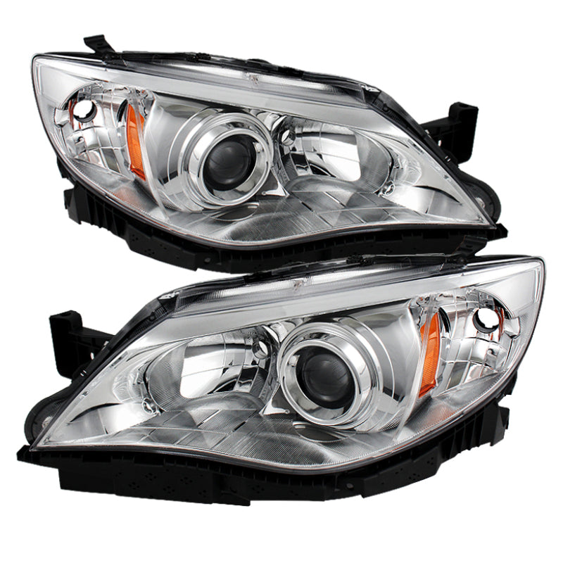 SPYDER Xtune Subaru Impreza Wrx 08-14 Halogen Models Only Headlights Chrome HD-JH-SI08-AM-C 9028274 9028274 Photo - Primary