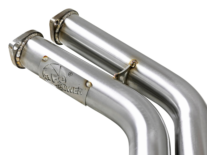 aFe Twisted Steel HDR X-Pipe SS-304 01-06 BMW M3 3.2L S54 48-36324 48-36324 Photo - Unmounted